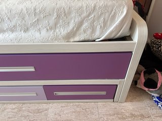 Cama nido juvenil Briole + 2 colchones