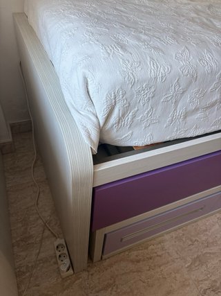 Cama nido juvenil Briole + 2 colchones