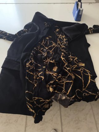 Conjunto Vestido camisero manga larga Stradivarius