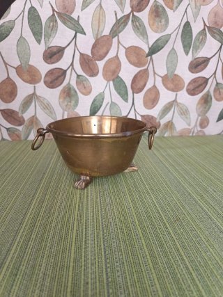 Centro de Mesa en Aleación de Cobre, Bronce Latón.