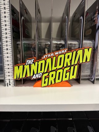 The Mandalorian and Grogu 3D logo