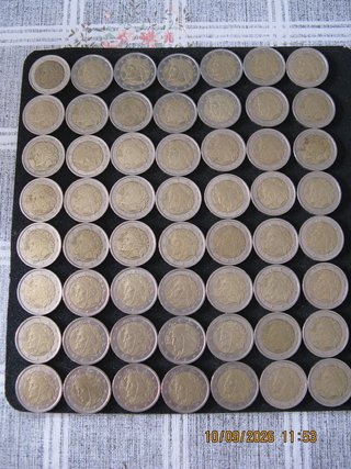 Moneda 2 Euros Italia AÑO 2002- MAS DE 50 UNIDADES