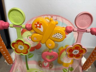 Hamaca Bebé Fisher Price Flores y Conejo