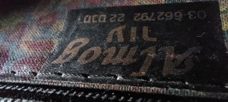 Maletín / Portadocumentos vintage de piel negra co