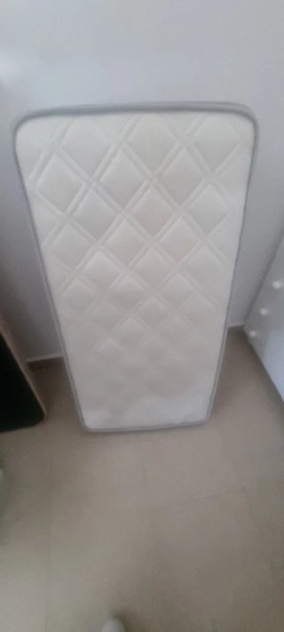 Colchón Cuna Blanco Acolchado