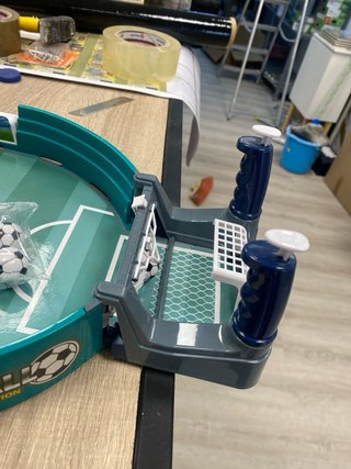 Mini calcio balilla con palline