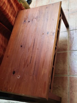 Mesa de centro de madera