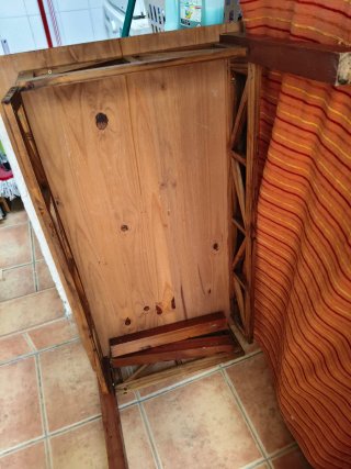 Mesa de centro de madera