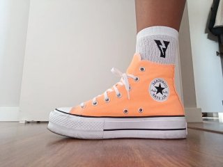 Converse Naranja Talla 38