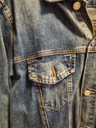 Chaqueta Vaquera Zara Hombre Talla L