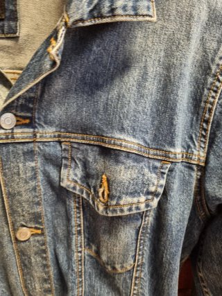 Chaqueta Vaquera Zara Hombre Talla L