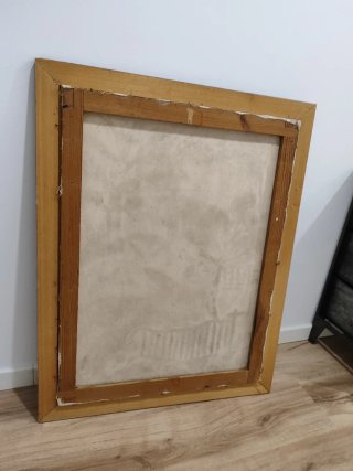 Gran Cuadro Óleo Original ( 92X73cm) 1987