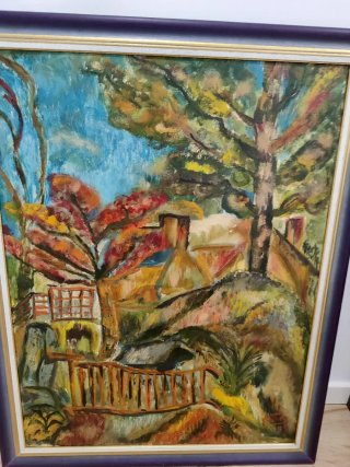 Gran Cuadro Óleo Original ( 92X73cm) 1987