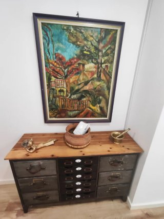 Gran Cuadro Óleo Original ( 92X73cm) 1987