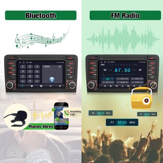 Radio AWESAFE Audi A3 Android CarPlay 7"