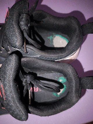 Tenis Puma Correr Negro Rosa