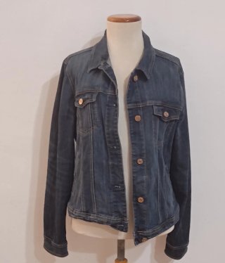 Cazadora vaquera MNG JEANS azul