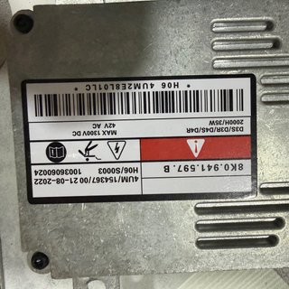 Bombillas Xenon D3S HID con Balastros