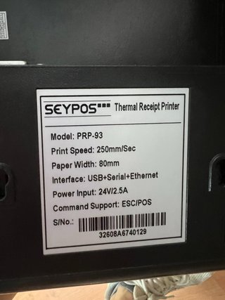 Impresora Térmica Seypos PRP-93