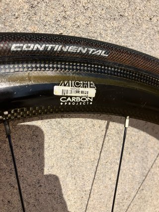 Rueda Miche Supertype 358 RS Carbono Delantera