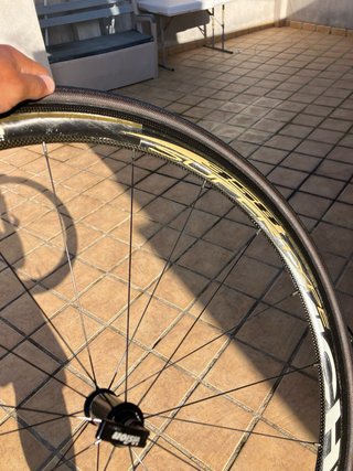 Rueda Miche Supertype 358 RS Carbono Delantera