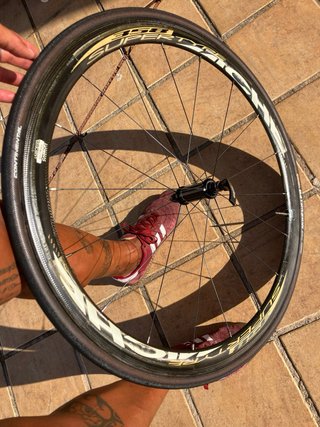 Rueda Miche Supertype 358 RS Carbono Delantera
