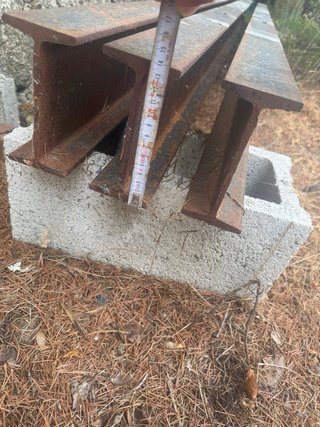 Vigas de hierro I