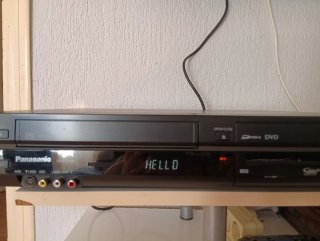 Grabadora DVD VHS Panasonic DMR-EZ49V