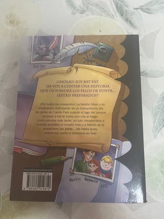 LIBRO BAT PAT EL MOSTRUO DE LAS CLOACAS
