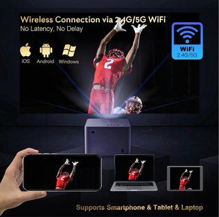 Proyector Yezmek AK-63 Full HD 1080p WiFi 5G