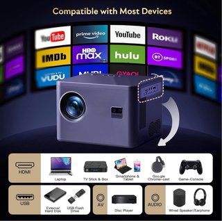 Proyector Yezmek AK-63 Full HD 1080p WiFi 5G