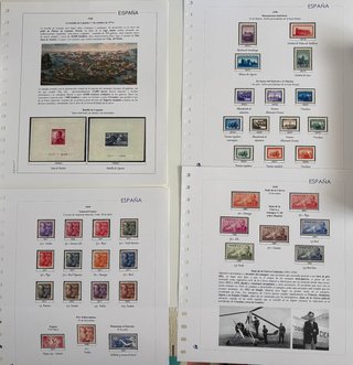 Hojas Sellos Filatelia 1936-1940 (Estado Español)