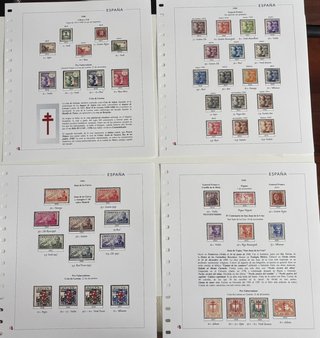 Hojas Sellos Filatelia 1936-1940 (Estado Español)
