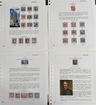 Hojas Sellos Filatelia 1936-1940 (Estado Español)