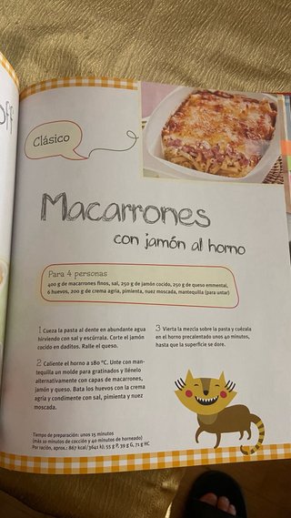 libro de recetas de cocina para niños