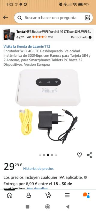 Router 4G Smart CPE WiFi 6