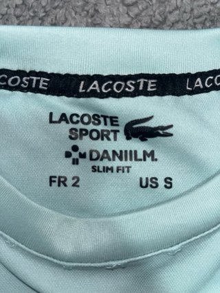 Camiseta Lacoste Verde Talla S