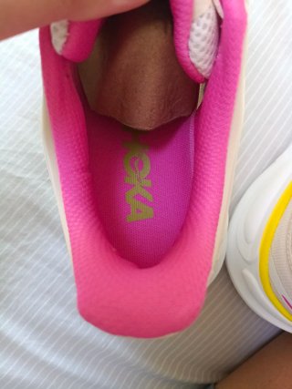 Bondi 9 Zapatillas Running Mujer Blanco/Rosa
