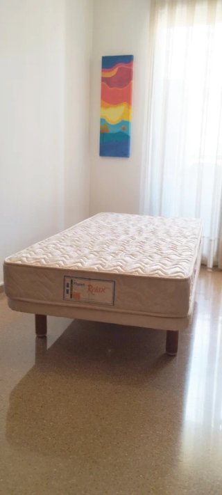Cama completa 190x90: somier y colchón
