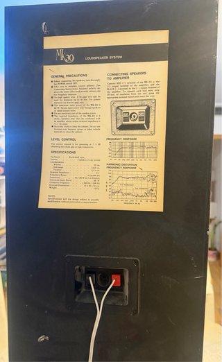 Marantz Model 5000 y 1050 Equipo de Sonido
