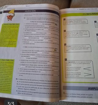 Libro de texto Musica 1 ESO