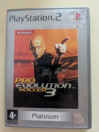 Pro Evolution Soccer 3 PS2 Konami Platinum