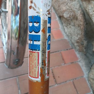 Bicicleta BH antigua naranja