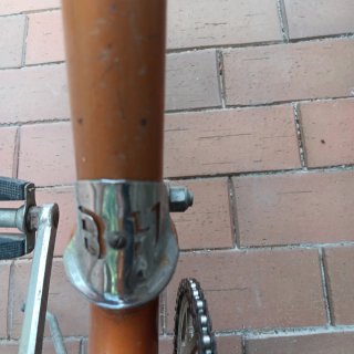 Bicicleta BH antigua naranja