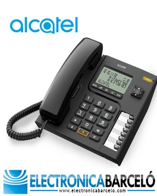 Telefono Fisso Alcatel T76 Nero