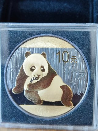 1 Onza Panda China 2015 Ed. Golden Enigma