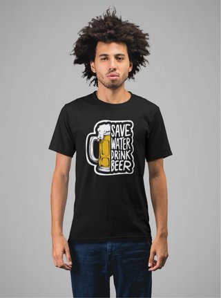 T-shirt Save Water Drink Beer