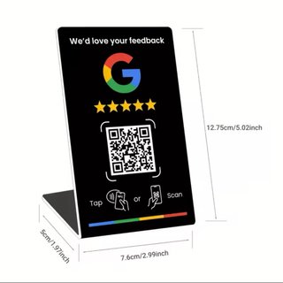 cartello google per recensioni per ristoranti
