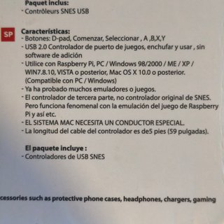 2 Mandos Clásicos USB (Estilo SNES)