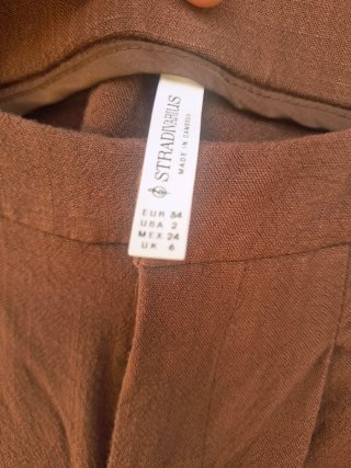 Shorts marrones de vestir